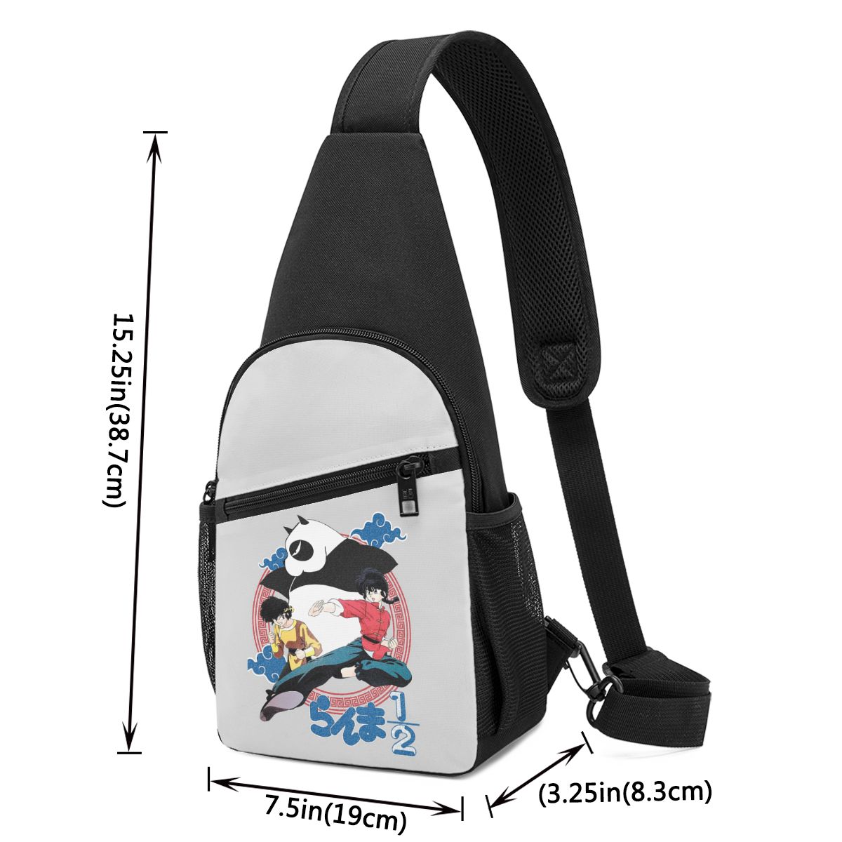 Ranma 1/2 Saotome Pig Girls Ch - Sling Backpack Shoulder 评论和价格