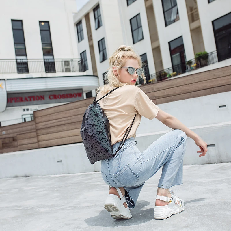 New Women Drawstring Backpacks - Fashion Backpack Women 评论和价格