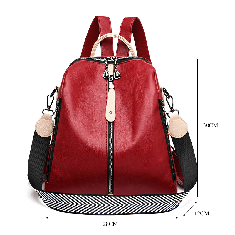 Fashion Backpack Women Soft Le - Leather Backpack Vintage 评论和价格