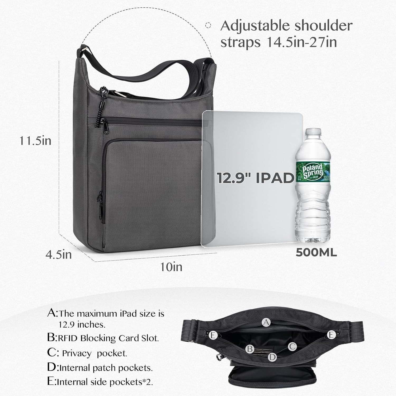 Sling Backpack Anti theft Cros - Sling Backpack Shoulder 评论和价格